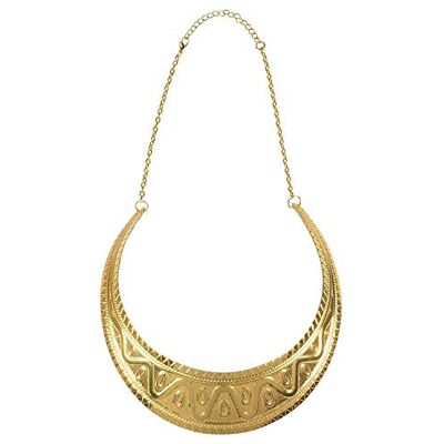 Boland 64423 Collier Noble of the Nile Chaîne dorée Égyptienne Cléopâtre Bijoux Fantaisie Carnaval Fête à thème Boland 64423 Collier Noble of the Nile Chaîne dorée Égyptienne Cléopâtre Bijoux Fantaisie Carnaval Fête à thème