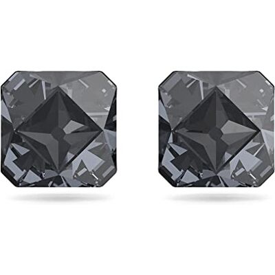 Swarovski Boucles d'oreilles créoles Chroma, bleu, métal rhodié, One size, Métal, Pas de gemme Swarovski Boucles d'oreilles créoles Chroma, bleu, métal rhodié, One size, Métal, Pas de gemme