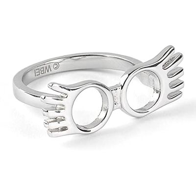 The Carat Shop HARRY POTTER Lunette Luna, bague officielle en 3 tailles, Zinc The Carat Shop HARRY POTTER Lunette Luna, bague officielle en 3 tailles, Zinc