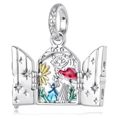 ZUOHUI Breloques de conte de fées en cuivre plaqué platine for femmes, fabrication de bijoux à faire soi-même, perles de tasse à thé licorne château for Bracelets Pandora(Might and Magic YIC186) ZUOHUI Breloques de conte de fées en cuivre plaqué platine for femmes, fabrication de bijoux à faire soi-même, perles de tasse à thé licorne château for Bracelets Pandora(Might and Magic YIC186)