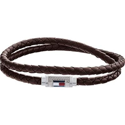 Tommy Hilfiger Herren-Seilarmbadn Edelstahl 2790012 Tommy Hilfiger Herren-Seilarmbadn Edelstahl 2790012