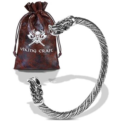Bracelet viking pour homme Bracelet en acier inoxydable Bijou viking Décoration médiévale Cadeau viking Bracelet viking pour homme Bracelet en acier inoxydable Bijou viking Décoration médiévale Cadeau viking