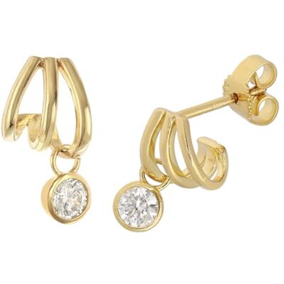 trendor Boucles d'Oreilles pour Femme Argent Sterling 925 28548 trendor Boucles d'Oreilles pour Femme Argent Sterling 925 28548