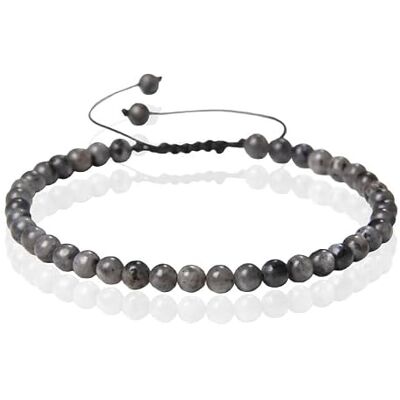 Memphis Bracelet n° 1 Labradorite de 4 mm Memphis Bracelet n° 1 Labradorite de 4 mm