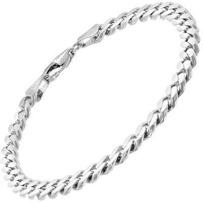 trendor Bracelet pour homme, argent sterling 925, chaîne gourmette massive, largeur 5,4 mm, 21042 trendor Bracelet pour homme, argent sterling 925, chaîne gourmette massive, largeur 5,4 mm, 21042