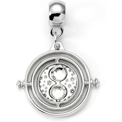 The Carat Shop Breloque officielle Harry Potter Retourneur de temps Argenté, One Size, Alliage de zinc : 93 % zinc + 3 % cuivre + 4 % aluminium, Pas de gemme The Carat Shop Breloque officielle Harry Potter Retourneur de temps Argenté, One Size, Alliage de zinc : 93 % zinc + 3 % cuivre + 4 % aluminium, Pas de gemme