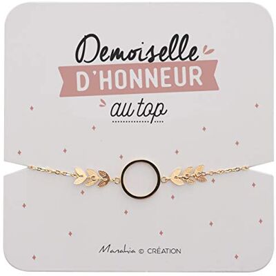 Manahia Bracelet Témoin / Demoiselle d'honneur Acier inoxydable Bracelet d'annonce mariage, bracelet de demande témoin, demande demoiselle d'honneur Livré avec une jolie boite cadeau, One Size, Acier inoxydable Acier allié Manahia Bracelet Témoin / Demoiselle d'honneur Acier inoxydable Bracelet d'annonce mariage, bracelet de demande témoin, demande demoiselle d'honneur Livré avec une jolie boite cadeau, One Size, Acier inoxydable Acier allié