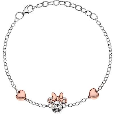 Disney Bracelet en argent, avec un central représentant Minnie (Minnie Mouse) Disney Bracelet en argent, avec un central représentant Minnie (Minnie Mouse)
