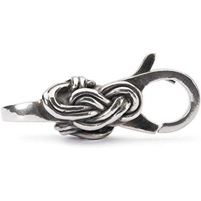 TROLLBEADS Savoy Knoten Verschluss aus Sterling-Silber in der Farbe Silber, TAGLO-00062 TROLLBEADS Savoy Knoten Verschluss aus Sterling-Silber in der Farbe Silber, TAGLO-00062