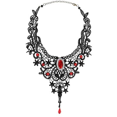 Boland 73129 Collier Vampire Gisela pour déguisement, Halloween et carnaval, sorcière Boland 73129 Collier Vampire Gisela pour déguisement, Halloween et carnaval, sorcière