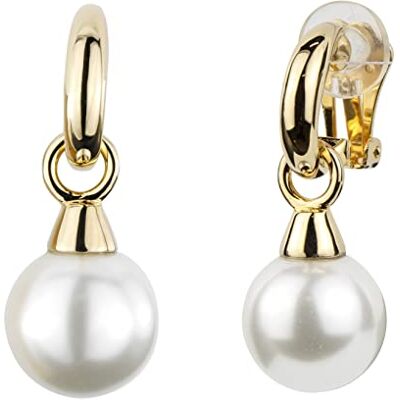 Traveller Boucles d'oreilles à clip – Pendentif – Perle de 14 mm Traveller Boucles d'oreilles à clip – Pendentif – Perle de 14 mm