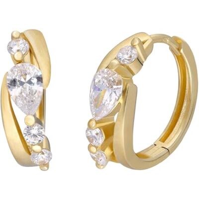 trendor Boucles d'Oreilles pour Femme Argent Sterling 925 28493 trendor Boucles d'Oreilles pour Femme Argent Sterling 925 28493