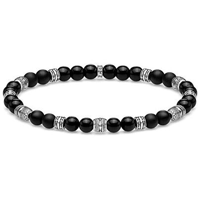 Thomas Sabo Herren-Statement-Armbänder 925 Sterlingsilber A1924-704-11-L17 Thomas Sabo Herren-Statement-Armbänder 925 Sterlingsilber A1924-704-11-L17