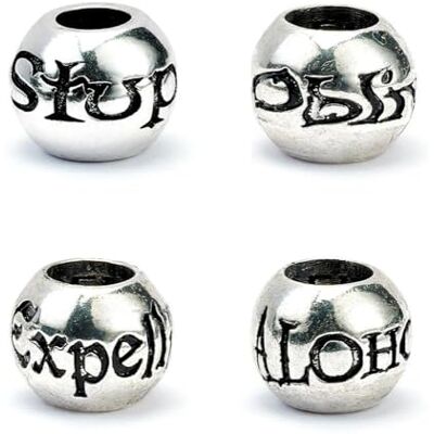 Harry Potter Ensemble de breloques de charme de sort, one size, Argent, Pas de gemme Harry Potter Ensemble de breloques de charme de sort, one size, Argent, Pas de gemme