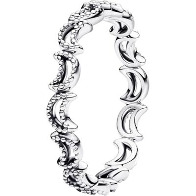 PANDORA Argent sterling, Moments, 194258C00-48, bagues, sans pierre PANDORA Argent sterling, Moments, 194258C00-48, bagues, sans pierre