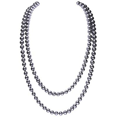 BABEYOND Collier à perles longues Gatsby des années 1920 Ensemble de colliers de perles Bijoux de costume Gatsby des années 1920, 140 cm, Verre, Perle BABEYOND Collier à perles longues Gatsby des années 1920 Ensemble de colliers de perles Bijoux de costume Gatsby des années 1920, 140 cm, Verre, Perle