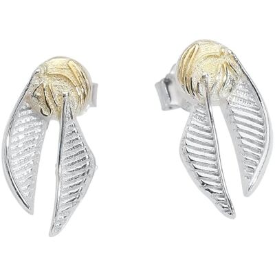 Harry Potter Carat 1934 Golden Snitch Femmes Ensemble De Boucles D'oreilles, Couleur Argent 925 (188552) Harry Potter Carat 1934 Golden Snitch Femmes Ensemble De Boucles D'oreilles, Couleur Argent 925 (188552)