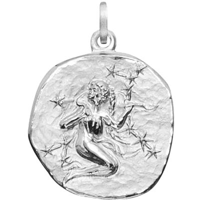 trendor Pendentif signe astrologique Vierge, argent sterling 925, Un magnifique bijou pour femmes et hommes, une idée cadeau élégante, fabriqué en Allemagne trendor Pendentif signe astrologique Vierge, argent sterling 925, Un magnifique bijou pour femmes et hommes, une idée cadeau élégante, fabriqué en Allemagne