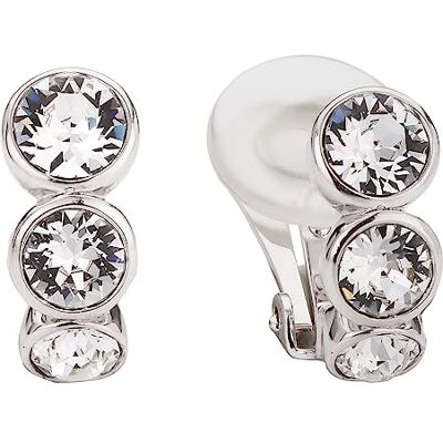 Traveller Boucles d'oreille clip avec Cristaux Traveller Boucles d'oreille clip avec Cristaux