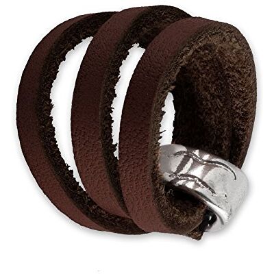 Soul-Cats SoulCats® bague en cuir plaie rouge brun noir cuivré véritable cuir gravuree-agrafe surf rock alternative, Métal Soul-Cats SoulCats® bague en cuir plaie rouge brun noir cuivré véritable cuir gravuree-agrafe surf rock alternative, Métal