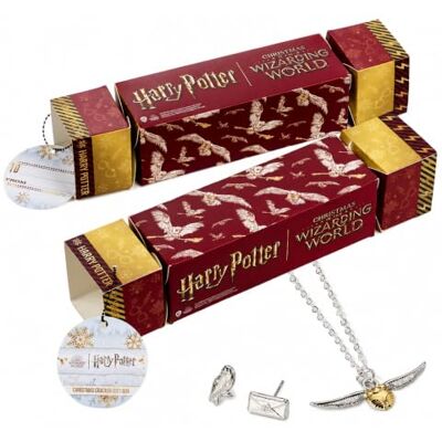 The Carat Shop Harry Potter Cracker Cadeau Collier & Boucles d'oreilles Hedwig The Carat Shop Harry Potter Cracker Cadeau Collier & Boucles d'oreilles Hedwig