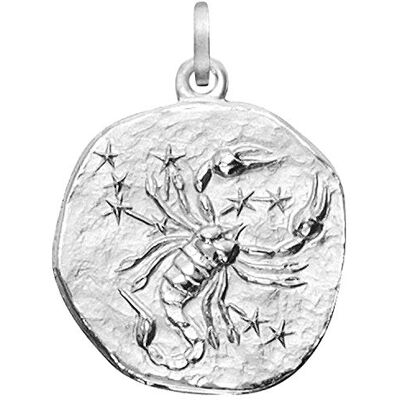 trendor Pendentif signe du zodiaque Scorpion, argent sterling 925, Pendentifs signes du zodiaque pour femmes, hommes et enfants, 20 mm, pour femmes, hommes et enfants, 08453-11 trendor Pendentif signe du zodiaque Scorpion, argent sterling 925, Pendentifs signes du zodiaque pour femmes, hommes et enfants, 20 mm, pour femmes, hommes et enfants, 08453-11