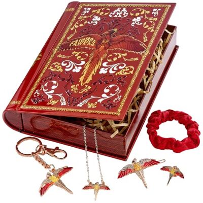 The Carat Shop Harry Potter Phénix Box Cadeau Bijoux 5 pc. The Carat Shop Harry Potter Phénix Box Cadeau Bijoux 5 pc.