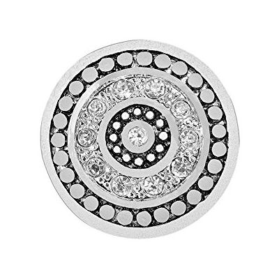 Quiges Femme Bouton Pression 18mm Argenté Oxyde de Zirconium pour Chunk Accessoires Quiges Femme Bouton Pression 18mm Argenté Oxyde de Zirconium pour Chunk Accessoires