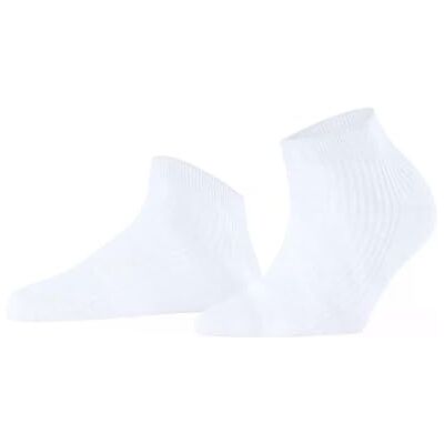 FALKE Shiny Rib W Sn viscose unies 1 paire, Chaussettes basses Femme, Blanc White 2000, 39-42 FALKE Shiny Rib W Sn viscose unies 1 paire, Chaussettes basses Femme, Blanc White 2000, 39-42