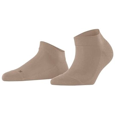 FALKE Sensitive London W Sn coton unies 1 paire, Chaussettes basses Femme, Marron Sesame 4390, 35-38 FALKE Sensitive London W Sn coton unies 1 paire, Chaussettes basses Femme, Marron Sesame 4390, 35-38