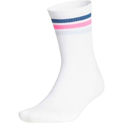 adidas Mixte 3-STRIPE HALF CREW SOCK, white/Dusky Petrol, 40-42 adidas Mixte 3-STRIPE HALF CREW SOCK, white/Dusky Petrol, 40-42