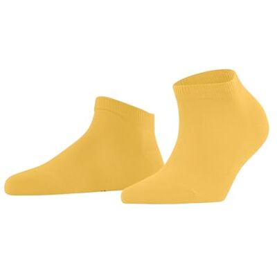 FALKE Family W Sn coton durable unies 1 paire, Chaussettes basses Femme, Jaune Banana 1333, 39-42 FALKE Family W Sn coton durable unies 1 paire, Chaussettes basses Femme, Jaune Banana 1333, 39-42
