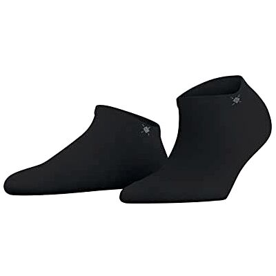 Burlington Soho Vibes W Sn coton unies 1 paire, Chaussettes basses Femme, Noir Black 3000, 36-41 Burlington Soho Vibes W Sn coton unies 1 paire, Chaussettes basses Femme, Noir Black 3000, 36-41
