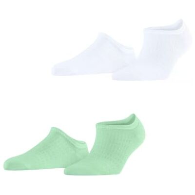 ESPRIT femme Mesh Line 2-Pack socquettes respirantes coton motif fantaisie 2 paires ESPRIT femme Mesh Line 2-Pack socquettes respirantes coton motif fantaisie 2 paires