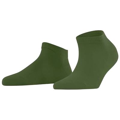 FALKE Family W Sn coton durable unies 1 paire, Chaussettes basses Femme, Vert Cypress 7528, 39-42 FALKE Family W Sn coton durable unies 1 paire, Chaussettes basses Femme, Vert Cypress 7528, 39-42