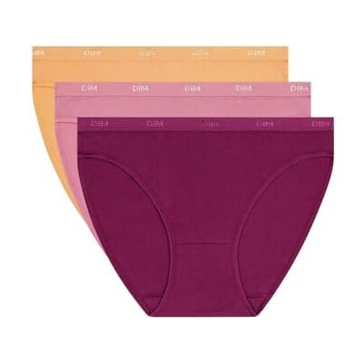 DIM Culottes Femme x3 Les Pockets Eco Coton & Élasthanne Ceinture Confort Multicolores Invisibles Sous les Vêtements DIM Culottes Femme x3 Les Pockets Eco Coton & Élasthanne Ceinture Confort Multicolores Invisibles Sous les Vêtements