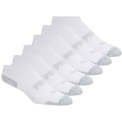 PUMA Lot de 6 paires de chaussettes No Show Lot de 6 paires de chaussettes No Show Femme PUMA Lot de 6 paires de chaussettes No Show Lot de 6 paires de chaussettes No Show Femme