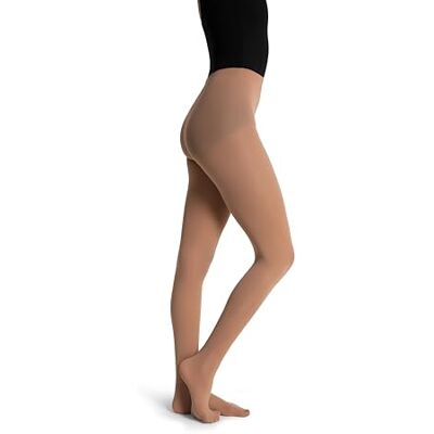 Capezio Collant à pieds ultra doux pour femme Capezio Collant à pieds ultra doux pour femme