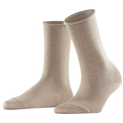 FALKE Shiny W So lyocell unies 1 paire, Chaussettes Femme, Beige Nude 4092, 35-38 FALKE Shiny W So lyocell unies 1 paire, Chaussettes Femme, Beige Nude 4092, 35-38