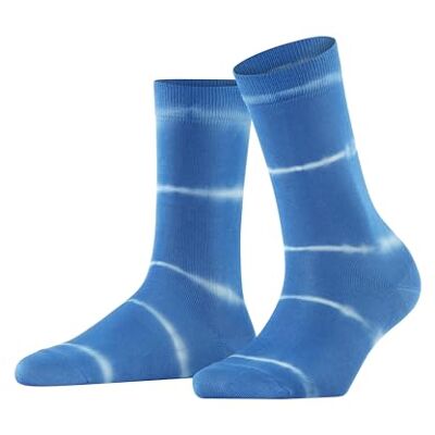 FALKE Wave Bond W So coton fantaisie 1 paire, Chaussettes Femme, Bleu Cobalt Blue 6054, 35-38 FALKE Wave Bond W So coton fantaisie 1 paire, Chaussettes Femme, Bleu Cobalt Blue 6054, 35-38