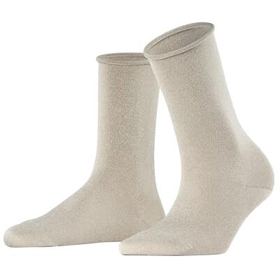 FALKE Shiny W So lyocell unies 1 paire, Chaussettes Femme, Gris Silver 3203, 35-38 FALKE Shiny W So lyocell unies 1 paire, Chaussettes Femme, Gris Silver 3203, 35-38