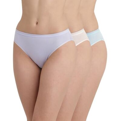 DIM x INES de La Fressange Lot de Culottes Femme x5 Collection Aquarelle & Summer Style Coloré & Confort Quotidien Coupe Classique, Multicouleur, M DIM x INES de La Fressange Lot de Culottes Femme x5 Collection Aquarelle & Summer Style Coloré & Confort Quotidien Coupe Classique, Multicouleur, M