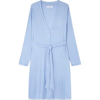 women'secret 2179124 Robe de chambre pour femme Bleu Taille L, bleu, L women'secret 2179124 Robe de chambre pour femme Bleu Taille L, bleu, L