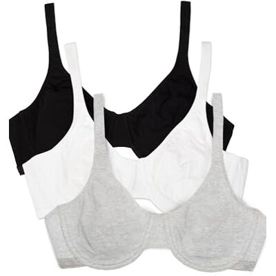 Fruit of the Loom Cotton Stretch Extreme Comfort Bra Soutien-gorge Femme (lot de 3) Fruit of the Loom Cotton Stretch Extreme Comfort Bra Soutien-gorge Femme (lot de 3)