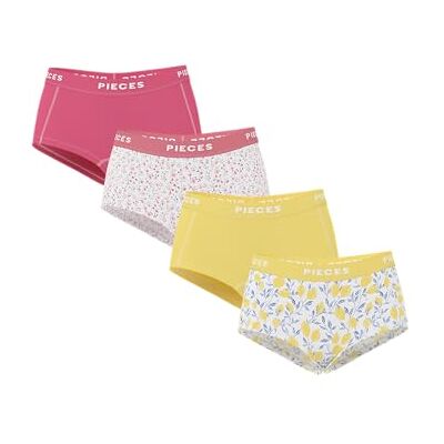 PIECES Pclogo Lady 4 Pack Bc Pclogo Lady Lot de 4 Bc Femme (lot de 4) PIECES Pclogo Lady 4 Pack Bc Pclogo Lady Lot de 4 Bc Femme (lot de 4)