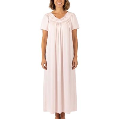 Shadowline Robe longue à manches longues Pétales pour femme, rose, S Shadowline Robe longue à manches longues Pétales pour femme, rose, S