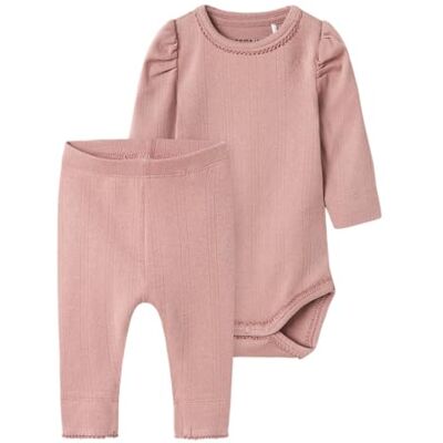 Ensemble Body et Leggings Nbfnigella Woodrose de Name It - Ensemble de vêtements Ensemble Body et Leggings Nbfnigella Woodrose de Name It - Ensemble de vêtements