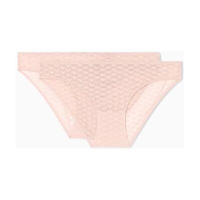 Giorgio Armani Allover Eagle Mesh 2-pack Brief Slips Femme (lot de 2) Giorgio Armani Allover Eagle Mesh 2-pack Brief Slips Femme (lot de 2)