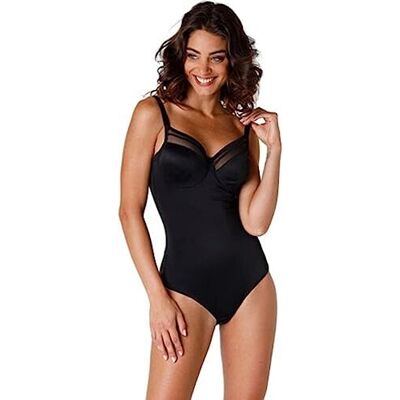 Lovable Generous New Fit Body avec Soutien-Gorge sans Rembourrage, Noir, 105D Femme Lovable Generous New Fit Body avec Soutien-Gorge sans Rembourrage, Noir, 105D Femme