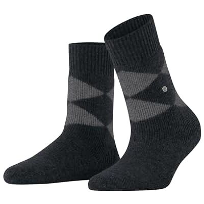 Burlington Cosy Argyle W Hp laine fantaisie 1 paire, Chaussettes , Noir Black 3000, 36-41 Burlington Cosy Argyle W Hp laine fantaisie 1 paire, Chaussettes , Noir Black 3000, 36-41